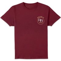 Twin Peaks Double R Menu Unisex T-Shirt - Burgundy - L, Red
Twin Peaks Double R Menu Unisex T-Shirt - Burgundy - L, Red