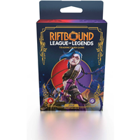 Riftbound: League of Legends Trading Card Game - Set 1 -Origins Champion Deck - Jinx Display
Riftbound: League of Legends Trading Card Game - Set 1 -Origins Champion Deck - Jinx Display