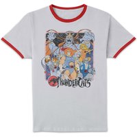 Thundercats Classic Lineup Unisex Ringer T-Shirt - White/Red - S
Thundercats Classic Lineup Unisex Ringer T-Shirt - White/Red - S