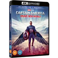 Marvel's Captain America: Brave New World 4K Ultra HD (includes Blu-ray)
Marvel's Captain America: Brave New World 4K Ultra HD (includes Blu-ray)