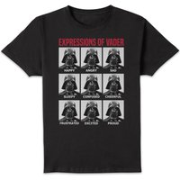 Star Wars Expressions Of Vader Unisex T-Shirt - Black - XXL
Star Wars Expressions Of Vader Unisex T-Shirt - Black - XXL