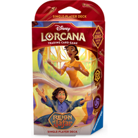 Disney Lorcana Trading Card Game Reign of Jafar Amber & Amethyst Starter Deck
Disney Lorcana Trading Card Game Reign of Jafar Amber & Amethyst Starter Deck
