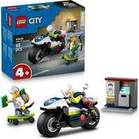 LEGO City Police Motorcycle Chase Toy, Motorbike Set 60455
LEGO City Police Motorcycle Chase Toy, Motorbike Set 60455
