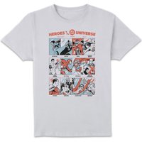 DC Comics Justice League Heroes Of The Universe Unisex T-Shirt - White - M
DC Comics Justice League Heroes Of The Universe Unisex T-Shirt - White - M