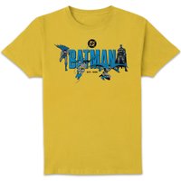 DC Comics Justice League Batman Through The Ages Unisex T-Shirt - Yellow - XL
DC Comics Justice League Batman Through The Ages Unisex T-Shirt - Yellow - XL