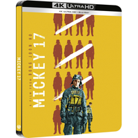 Mickey 17 4K Ultra HD SteelBook (Kill Marks Artwork)
Mickey 17 4K Ultra HD SteelBook (Kill Marks Artwork)