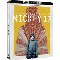 Mickey 17 4K Ultra HD SteelBook (Teaser Poster Artwork)
Mickey 17 4K Ultra HD SteelBook (Teaser Poster Artwork)