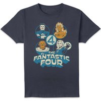 Marvel Fantastic Four Hero Badges Unisex T-Shirt - Navy - XXL, Blue
Marvel Fantastic Four Hero Badges Unisex T-Shirt - Navy - XXL, Blue