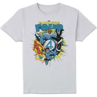 Marvel Fantastic Four Group Burst Unisex T-Shirt - White - XXL
Marvel Fantastic Four Group Burst Unisex T-Shirt - White - XXL