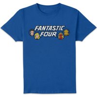 Marvel Fantastic Four 70s Logo Unisex T-Shirt - Blue - M
Marvel Fantastic Four 70s Logo Unisex T-Shirt - Blue - M