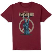 DC Comics Peacemaker 2 Fingers Unisex T-Shirt - Burgundy - M, Red
DC Comics Peacemaker 2 Fingers Unisex T-Shirt - Burgundy - M, Red