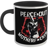 DC Comics Peacemaker Peace Out Motherf#%ker Mug - Black
DC Comics Peacemaker Peace Out Motherf#%ker Mug - Black