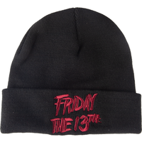 Friday the 13th Classic Logo Beanie - Black
Friday the 13th Classic Logo Beanie - Black