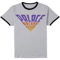 Stranger Things Palace Arcade Unisex Ringer T-Shirt - White/Black - M
Stranger Things Palace Arcade Unisex Ringer T-Shirt - White/Black - M