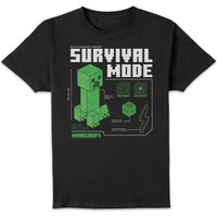 Minecraft Survival Unisex T-Shirt - Black - XXL
Minecraft Survival Unisex T-Shirt - Black - XXL