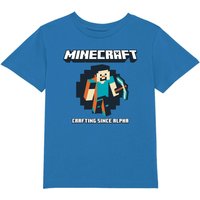 Minecraft Crafting Since Alpha Kids' T-Shirt - Blue - 3-4 Years
Minecraft Crafting Since Alpha Kids' T-Shirt - Blue - 3-4 Years