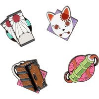 Demon Slayer Set Of 4 Pins
Demon Slayer Set Of 4 Pins
