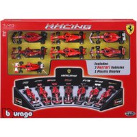 Bburago F1 Ferrari 1:43 Scale Deluxe Gift Set With Display Stand
Bburago F1 Ferrari 1:43 Scale Deluxe Gift Set With Display Stand