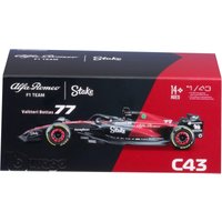 Bburago F1 Alfa Romeo Team Stake C43 2023 With Bottas Helmet 1:43 Scale Model
Bburago F1 Alfa Romeo Team Stake C43 2023 With Bottas Helmet 1:43 Scale Model