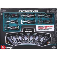 Bburago F1 Mercedes AMG 1:43 Scale Deluxe Gift Set With Display Stand
Bburago F1 Mercedes AMG 1:43 Scale Deluxe Gift Set With Display Stand