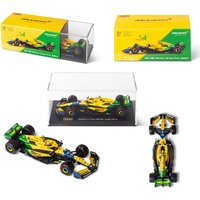 Burago F1 Mclaren MCL38 2024 With Norris Helmet Senna Livery 1:43 Scale Model
Burago F1 Mclaren MCL38 2024 With Norris Helmet Senna Livery 1:43 Scale Model