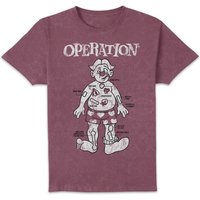 Operation Classic Board Unisex T-Shirt - Burgundy Acid Wash - L
Operation Classic Board Unisex T-Shirt - Burgundy Acid Wash - L