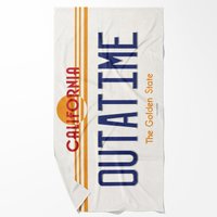 Back To The Future Outatime Beach Towel
Back To The Future Outatime Beach Towel