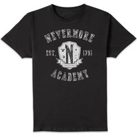 Wednesday Nevermore Academy Unisex T-Shirt - Black - 4XL
Wednesday Nevermore Academy Unisex T-Shirt - Black - 4XL
