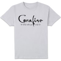 Coraline Logo Unisex T-Shirt - White - XXL
Coraline Logo Unisex T-Shirt - White - XXL