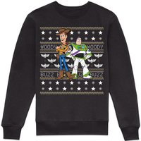 Disney Woody And Buzz Christmas Jumper Sweatshirt - Black - M
Disney Woody And Buzz Christmas Jumper Sweatshirt - Black - M