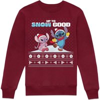 Disney Lilo & Stitch Christmas Jumper Sweatshirt - Burgundy - XS, Red
Disney Lilo & Stitch Christmas Jumper Sweatshirt - Burgundy - XS, Red
