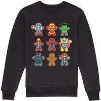 Marvel Gingerbread Christmas Jumper Sweatshirt - Black - M
Marvel Gingerbread Christmas Jumper Sweatshirt - Black - M