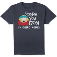 South Park Screw You Guys I'm Going Home! Unisex T-Shirt - Navy - XXL, Blue
South Park Screw You Guys I'm Going Home! Unisex T-Shirt - Navy - XXL, Blue