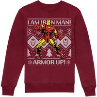 Marvel I Am Iron Man Sweatshirt - Burgundy - M, Red
Marvel I Am Iron Man Sweatshirt - Burgundy - M, Red