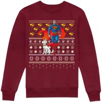 Superman And Krypto Christmas Sweatshirt - Burgundy - L, Red
Superman And Krypto Christmas Sweatshirt - Burgundy - L, Red