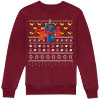 Superman Christmas Sweatshirt - Burgundy - XL, Red
Superman Christmas Sweatshirt - Burgundy - XL, Red
