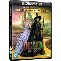 Wicked: For Good 4K Ultra HD (includes Blu-ray)
Wicked: For Good 4K Ultra HD (includes Blu-ray)