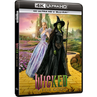Wicked: For Good 4K Ultra HD (includes Blu-ray)
Wicked: For Good 4K Ultra HD (includes Blu-ray)