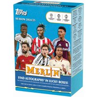 2025 Topps Merlin UEFA Club Competitions Value Box
2025 Topps Merlin UEFA Club Competitions Value Box