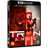 Tron Ares 4K Ultra HD (includes Blu-ray)
Tron Ares 4K Ultra HD (includes Blu-ray)