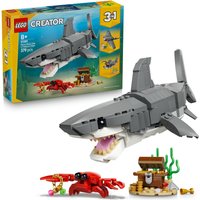 LEGO Creator 3in1 Fierce Shark with a Treasure Chest 31381
LEGO Creator 3in1 Fierce Shark with a Treasure Chest 31381