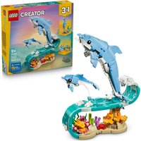 LEGO Creator 3in1 Sea Animals: Beautiful Dolphins Toy 31385
LEGO Creator 3in1 Sea Animals: Beautiful Dolphins Toy 31385