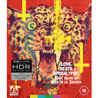 Love, Death & Apocalypse: Three Films by Álex de la Iglesia 4K UHD
Love, Death & Apocalypse: Three Films by Álex de la Iglesia 4K UHD