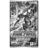 Digimon Card Game: Limited Card Pack Final Crest (LM-08) (6 Packs)
Digimon Card Game: Limited Card Pack Final Crest (LM-08) (6 Packs)