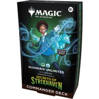 Magic: The Gathering Secrets of Strixhaven Commander Deck - Quandrix Unlimited
Magic: The Gathering Secrets of Strixhaven Commander Deck - Quandrix Unlimited
