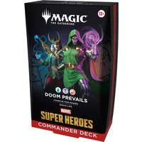 Magic: The Gathering Marvel Super Heroes Commander Deck - Doom Prevails
Magic: The Gathering Marvel Super Heroes Commander Deck - Doom Prevails