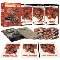 The Dollars Trilogy Limited Edition 4K Ultra HD
The Dollars Trilogy Limited Edition 4K Ultra HD