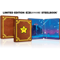 The Super Mario Galaxy Movie 4K Ultra HD SteelBook ®
The Super Mario Galaxy Movie 4K Ultra HD SteelBook ®