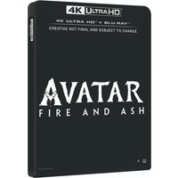 Avatar: Fire and Ash UHD + Blu-ray + Blu-ray Bonus disc
Avatar: Fire and Ash UHD + Blu-ray + Blu-ray Bonus disc