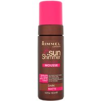 Rimmel Sunshimmer Instant Self Tan Mousse (150ml) - Dark Matte
Rimmel Sunshimmer Instant Self Tan Mousse (150ml) - Dark Matte